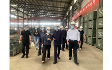 原平市市長一行領(lǐng)導在山西三億工程有限公司進行調(diào)研幫扶